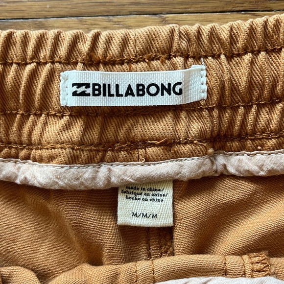 Billabong Coast Line Camel Denim Pull-On Shorts size Medium - Picture 6 of 8